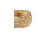 Cable Cordón Eléctrico Tejido Color Yute 20m 2x0.75mm