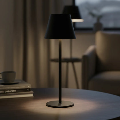 Lampara Cargable Negra 3000k/4000k/6500k Iluminación