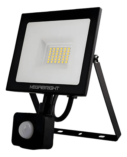 Foco Proyector Led 30w Megabright C/sensor Luz Fria 6000K