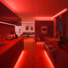 Cinta Leds Neón Rojo Impermeable 15 Metros + Conector 220v Rojo