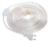 Cinta Led Impermeable 20 Metros Fría 6500k +conector Al 220v Blanco Frío