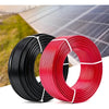 Cable Solar Sistemas Fotovoltaico 4mm2 Pack2 X 15mts Eólicos Negro/rojo