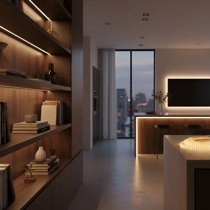 Cinta Led Impermeable 20 Metros Calida 3000k +conector Al 220v Blanco Frío