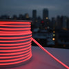 Cinta Leds Neón Rojo Impermeable 10 Metros + Conector 220v - Rojo