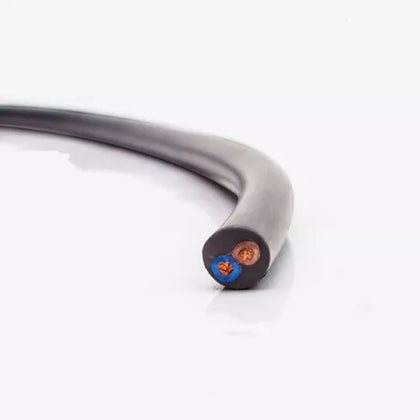 Cable Cordón Eléctrico Negro 10m 2x075mm