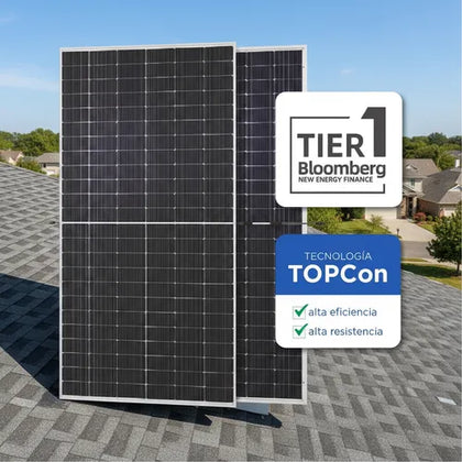 Panel Solar  Monocristalino 144 cell 585w bifacial