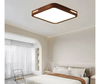 LAMPARA LED CUADRADO 300M SOBREPUESTO CON CONTROL MADERA
