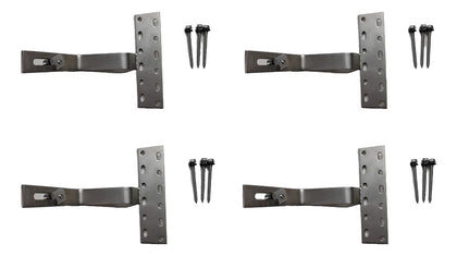 Fijación Para Techo De Tejas Estructura Solar Pack De 4 Und