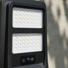 Luminaria Solar Brisa Led 100w 6500k Megabright Negro