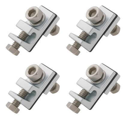 Conector De Tierra Para Aterrizaje Estructura Solar Pack 4u