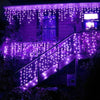 TIRA LED SOLAR 20 MTS MORADA
