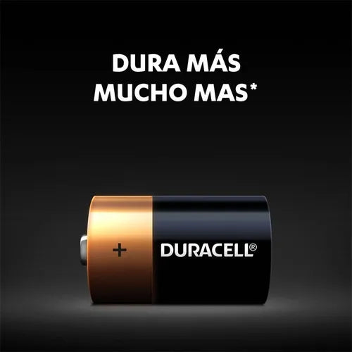 PILA DURACELL ALKALINA X2 TIPO D2 GRANDE