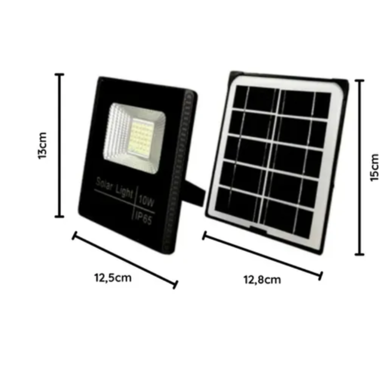 PROYECTOR LED 10W CON SOLAR 6500K