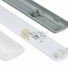 ESTANCO PARA DOBLE TUBO LED TRANSPARENTE 120CM