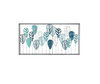 Metal Wall Decor Caribean leaf