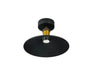 LAMPARA NEGRO CON SOQUETE BRONCE E27